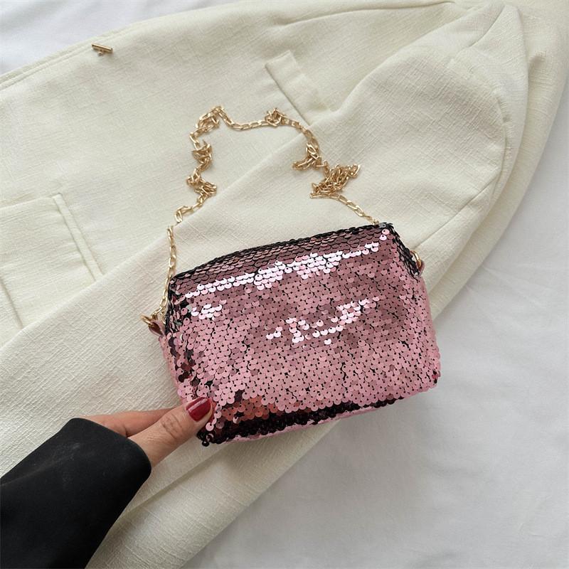 2023 New Chain Casual Shoulder Bag Fashion Simple Crossbody Bag Street Trendy Women's Bag