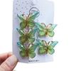 5PCS Sweet Stereoscopic Gradient Cute Baby Hairpins Kids Hair Clips Children Headwear Princess Barrette Girls Accessories