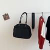 Wave Point Fashion Single Shoulder Crossbody Bag Women's Summer New Style Casual Style Large Capacity Bowling Bag Handbag