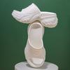 EVA women's high-heeled cm slippers summer wear one-word women's beach shoes platform slippers soft-soled cool slippers