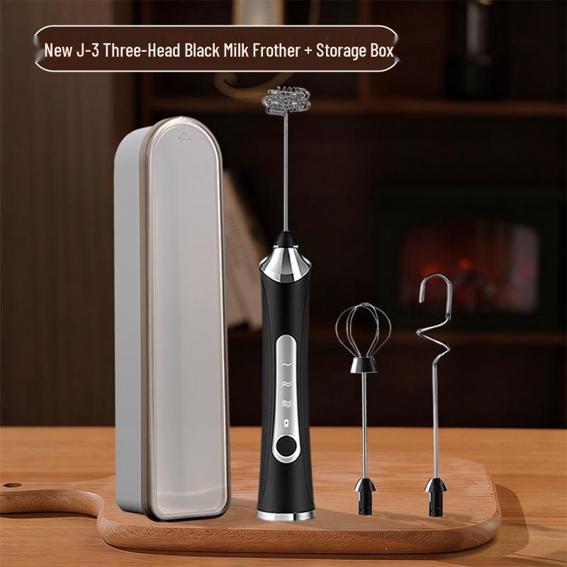 Electric Handheld Milk Frother & Egg Beater for Coffee and More