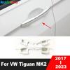 Pentru Volkswagen VW Tiguan MK2 2017 2018      Accesorii Ornamentale Cromate pentru Mânerele Ușilor Laterale ale Mașinii