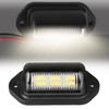 2PCS   6 LED Car License Number Plate Light White Bulbs License Plate Lights for SUV Truck Trailer Van Tag Step Lamp Auto Products