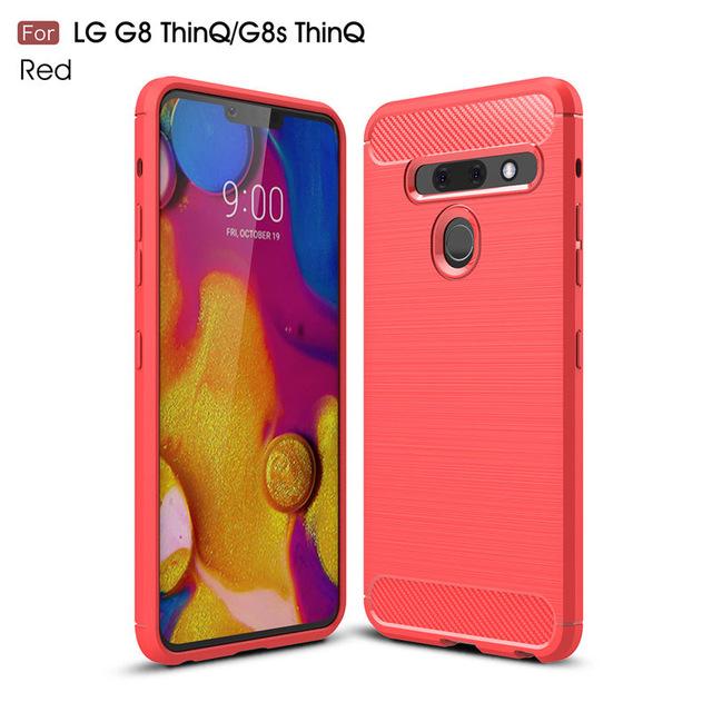 

Чехол для LG G8 G8S ThinQ G820N Матовый Противоударный Кожаный Скин Мягкий Силиконовый TPU Задняя Крышка Чехол для LG G8 G8S Thinq LM-G820N For LG G8S ThinQ
