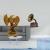 Statue Sculpture Desktop Ornament Artwork Gift Collectible Vintage Resin Figurine Retro