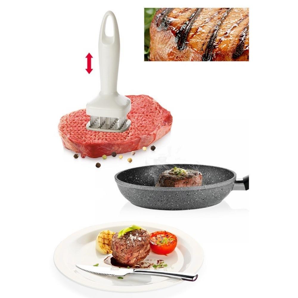Automatic Rebound Meat Tenderizer Needle Stainless Steel Needle Point Meat Softener  Turkey