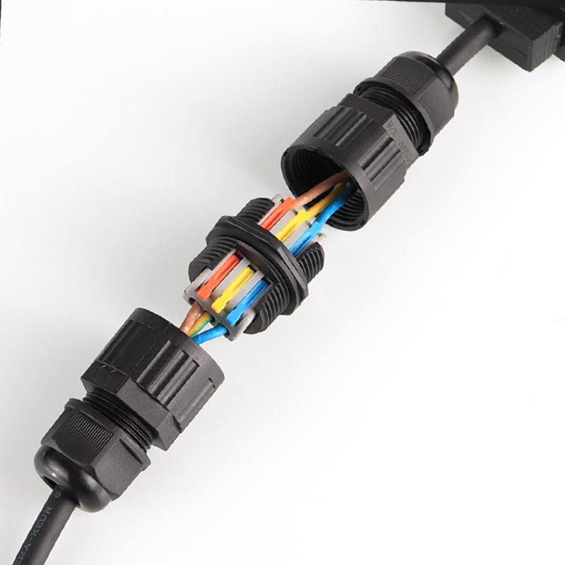 Waterproof Fast-Wire Connector for Lamp Cables