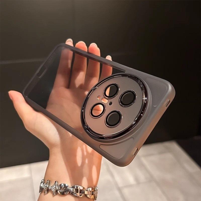 Applicable To Huawei Mate70pro Phone Case with Built-in Lens Film and Mate60pro All-inclusive Anti-drop Protective Case