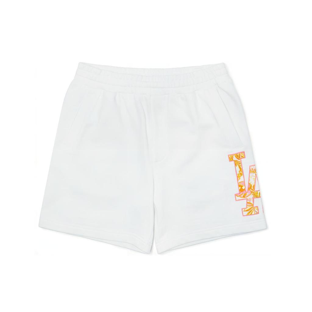 New MLB Casual Shorts Unisex White 3ASPN0123-07WHS