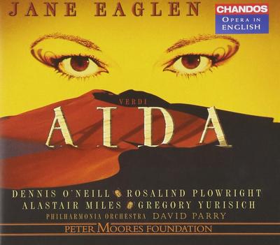 CD PHILHARMONIA ORCHESTRA, GREGORY YUR - Aida (Sung In English)  CHAN30742 Europe Classical Used