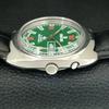 RICOH R31 AUTOMATIC VINTAGE JAPAN MENS GREEN COLOR DIAL WATCH a707739-1