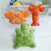 Small Cute Dog Plaything Small Cute Turtle Dog Plush Plaything Pet Plush Sounding Toy Squeaking Dog Grinding Toy Family Interaction