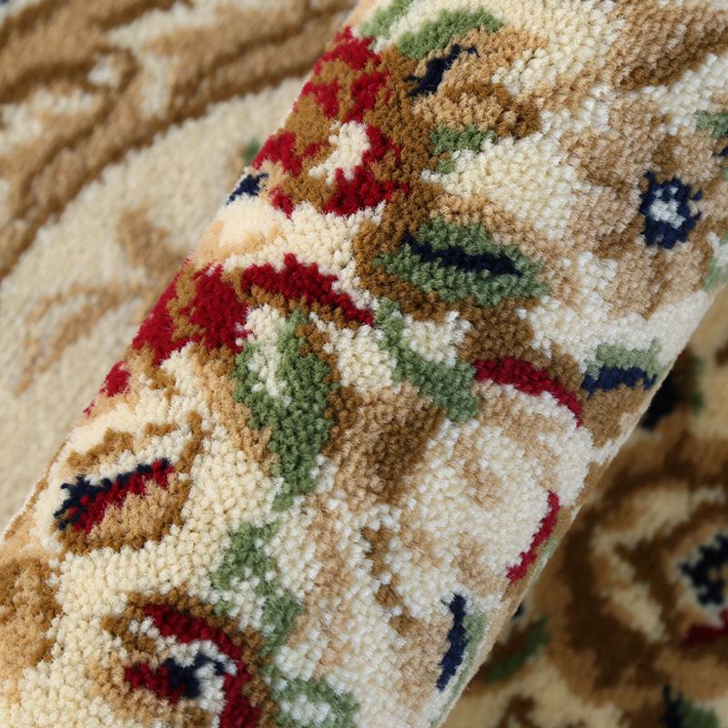 Nordic-Style Persian Ethnic Area Rug for Living Room: Soft Sofa & Coffee Table Pad