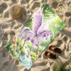 Magical Forest Winged Unicorn Beach Towel Patterned Sunscreen And Windproof Suitable For Swimming Pool Camping Travel