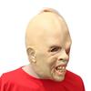 Halloween horror mask, cross-eyed monster, scary latex headgear, party, bar, escape room, performance prop
