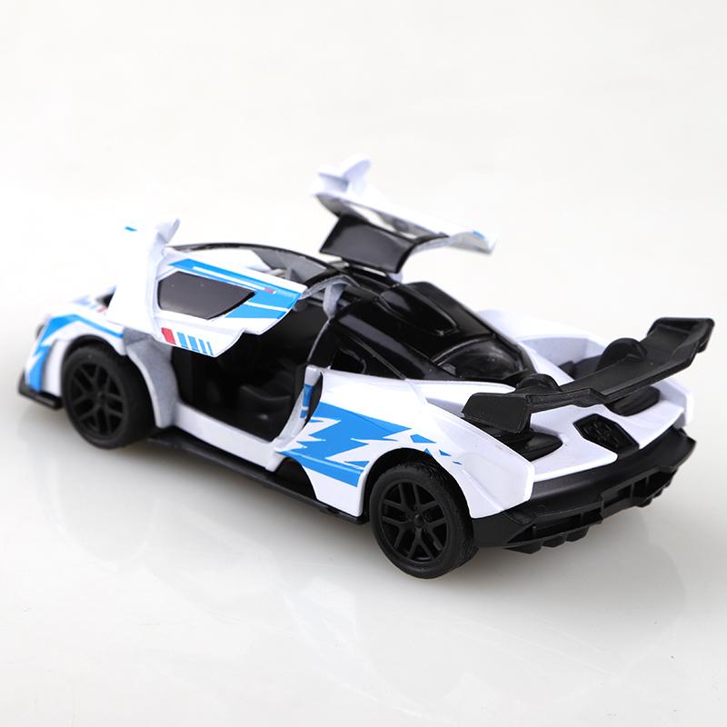 (Bagged) 1:36 Senna Alloy Pull-back Racing Car, Simulation 1.36 Alloy Pull-back Racing Car, Boy's Toy