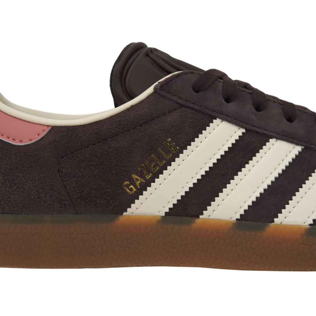 adidas Gazelle Shadow Brown Women Sneakers Cream-White Gum IF3233