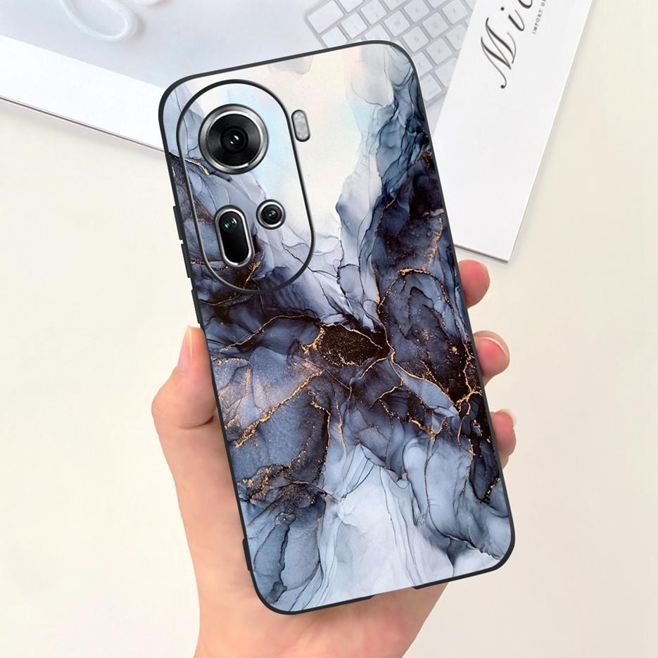 For Oppo Reno 11 5G Case CPH2599 Cute Fashion Painted Cover Soft Silicone Phone Case For Oppo Reno11 Pro Reno 11F Reno11 F Shell