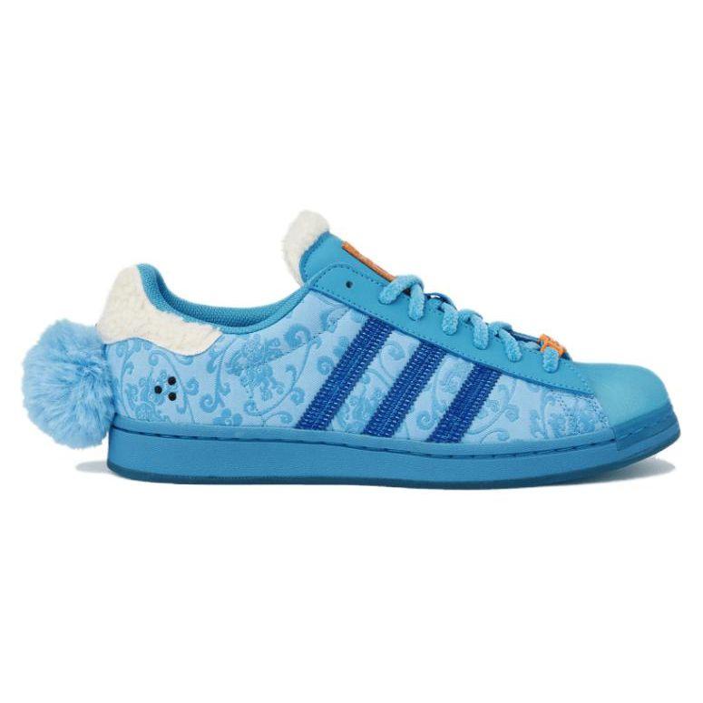 Adidas Melting Sadness X Superstar Chinese New Year Unisex Sneakers Blue Sky-Blue GY7010