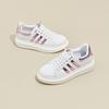 Thick-soled Leather Little White Shoes Women's Spring Breathable Small-size Board Shoes Women's Soft-soled Comfortable and Thin Casual Women's Shoes