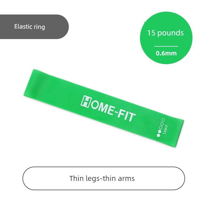 

Sports Fitness Yoga Latex Hip Lift Leg Slimming Elastic Band 15 lb-Green