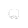 Downlight Lyon 1 Gu10 Biały Light Prestige Lp-5881/1Sm Wh