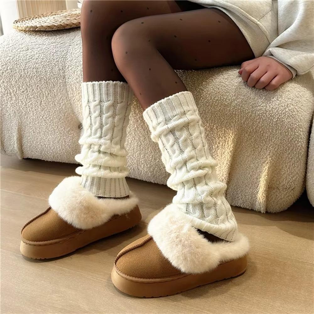 Knee Length Women Leg Warmers Y2k Foot Covers Fashion Ankle Warmer Autumn