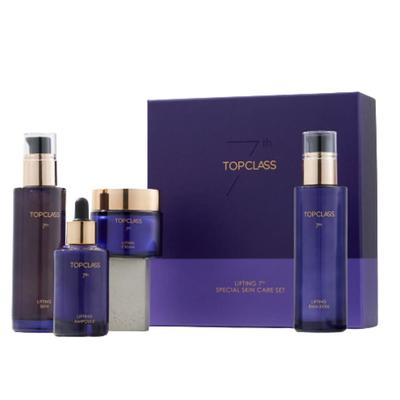 Top-Klasse Lifting 7. Spezielles Hautpflege-Geschenkset (Toner 120ml + Emulsion 120ml + Creme 50ml + Ampulle 50ml)
