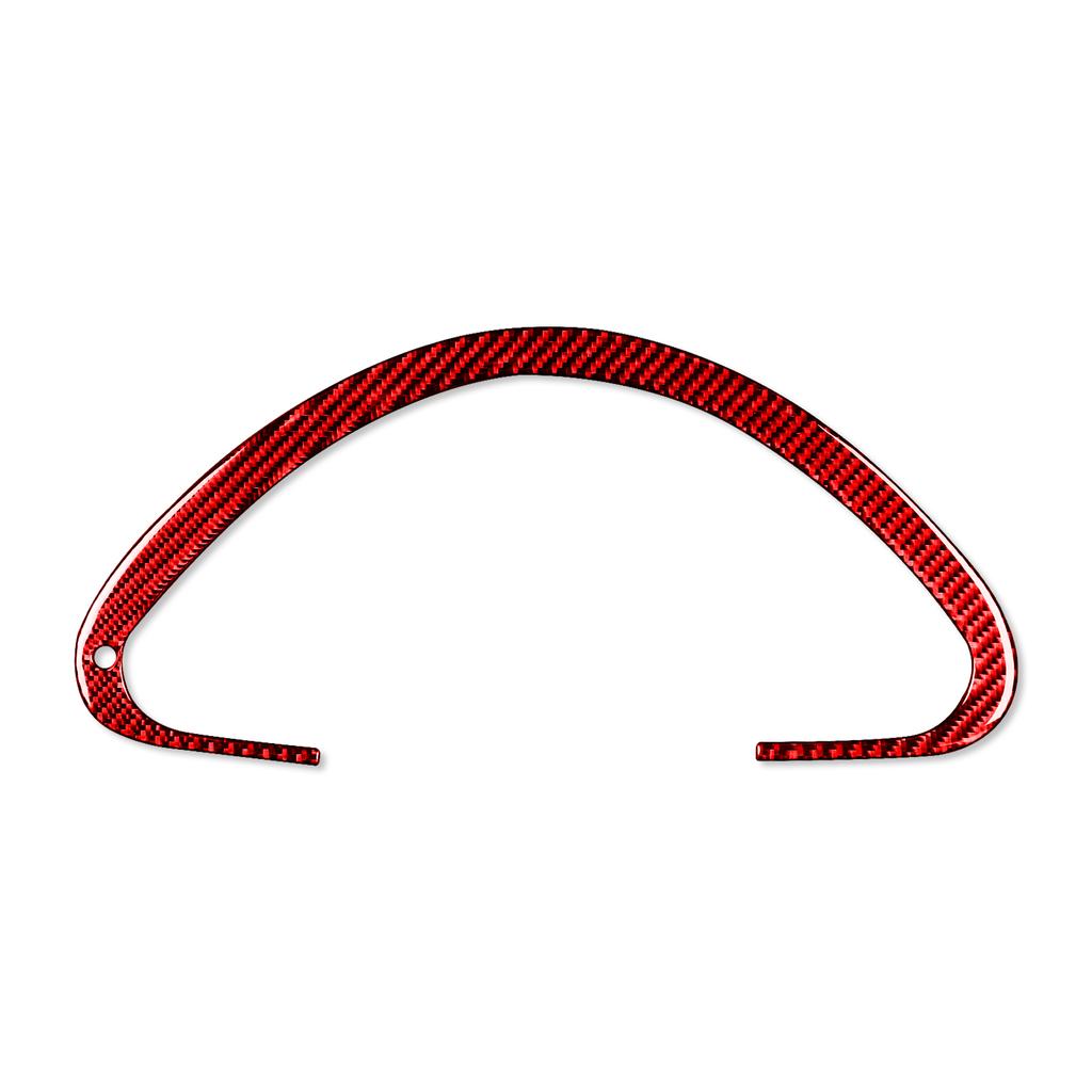 Car Interior Accessories Carbon Fiber trument Frame Speedometer Trim Cover Sticker For Mercedes Benz E-Class W211 2003-2009
