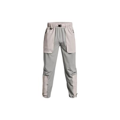 Retro Color Block Jogger Pants Men Bottoms Gray 1374543-559