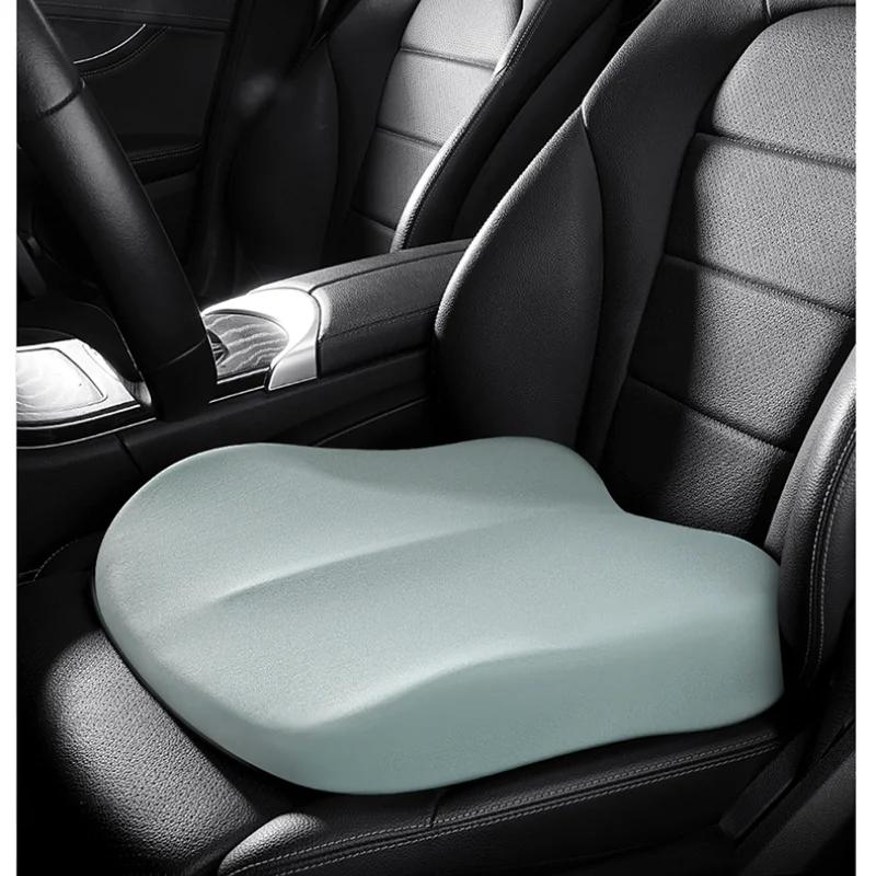 Cuscino per seggiolino auto, cuscino per aumentare l'altezza, tappetino traspirante e portatile, anti-affaticamento, adatto per auto