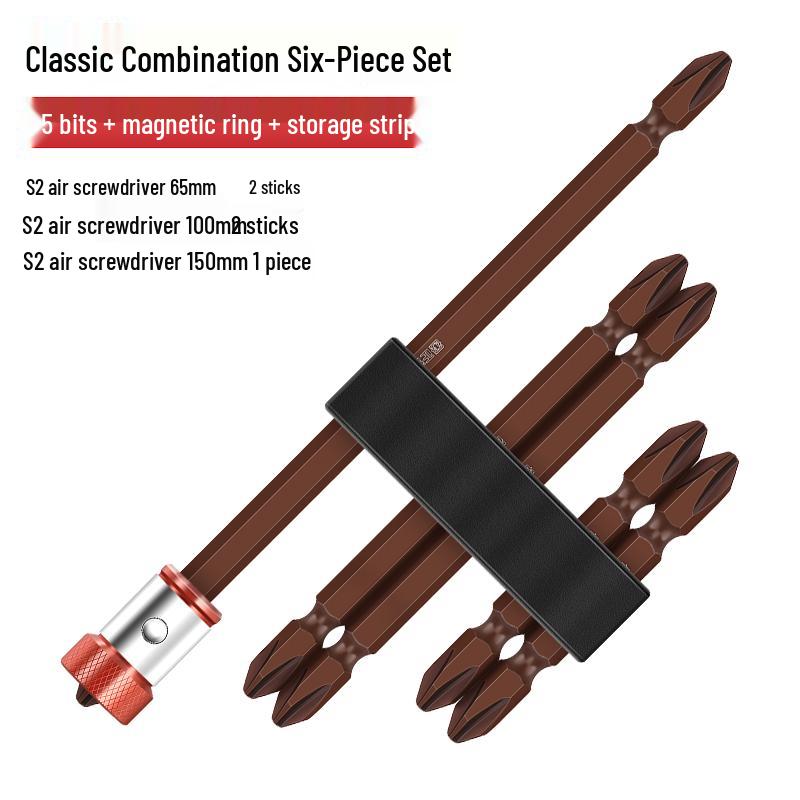Magnetic Phillips & Slotted Electric Drill Bit Set
