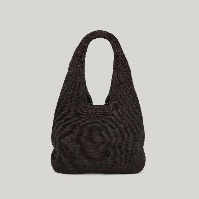 [30% Coupon for Two Days Only]_GRAIN RAFFIA BAG (MIX BROWN)