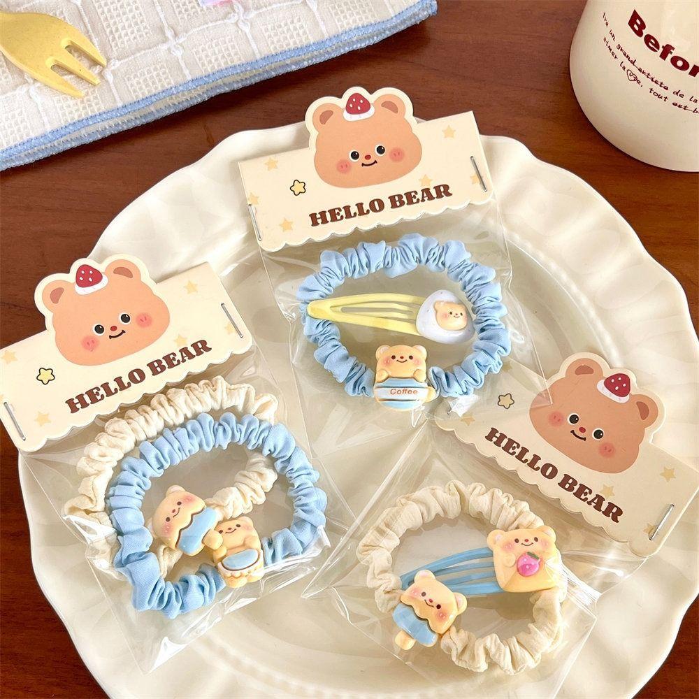 

Cartoon Hair Tie Ponytail Hairpin Cute Hair Rope Girls
