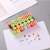 Cartoon Children Arithmetic Seal Number 26pcs Alphabets Letters Round Stamp   Kids/Children