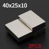 40x25x10mm Powerful Neodymium Magnet N35 NdfeB Permanent Magnetic Imanes Block Super Strong Fridge Magnets DIY