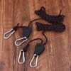 2/1Pcs Camping Tent Adjustable Rope Fastener Fixed Buckle Pulley Tensioner Ratchet Hangers Lights Lifting Awning Wind Rope