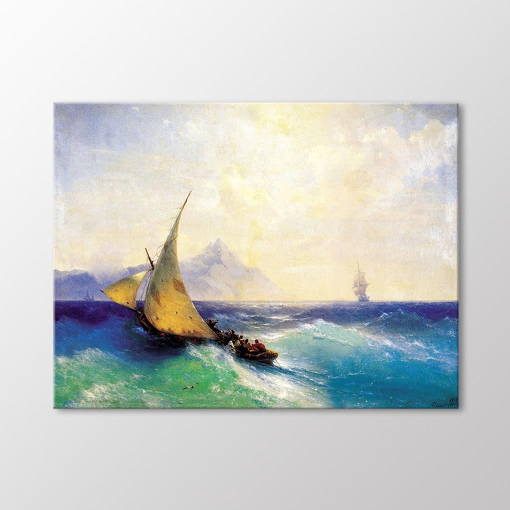 

Спасение на море, 1872 г. Живопись