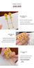 Xiaohongshu-Inspired Luxurious Gold Silk Flower Tassel Earrings for Women