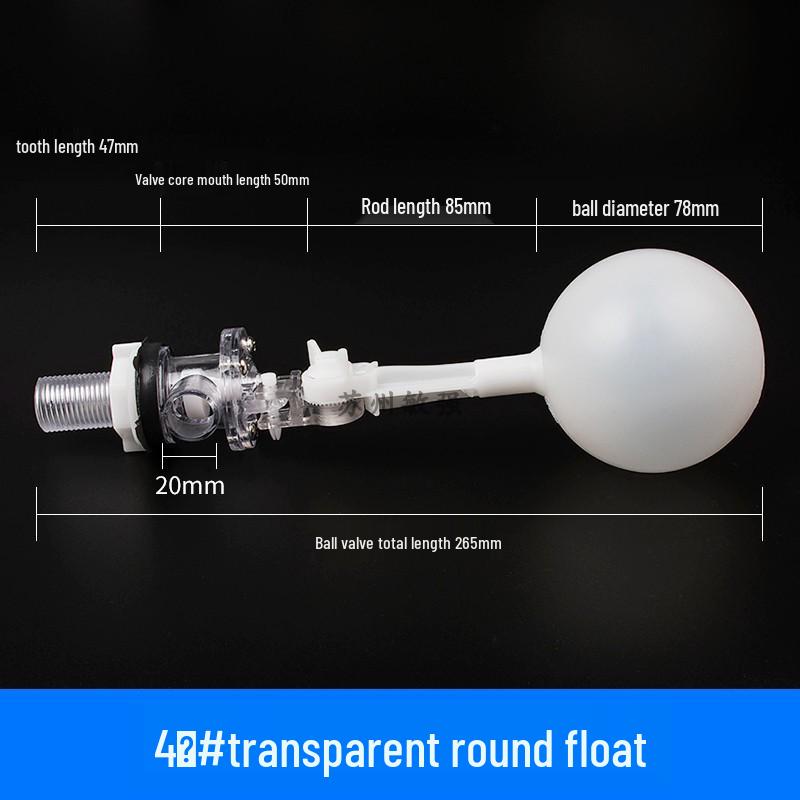 4-Point Adjustable Plastic Float Valve for Water Tanks