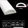 D-Shaped Silicone Sealing Strip: High-Temperature, Water-Retaining, Self-Adhesive, Anti-Collision, Shock-Absorbing for Doors & Windows