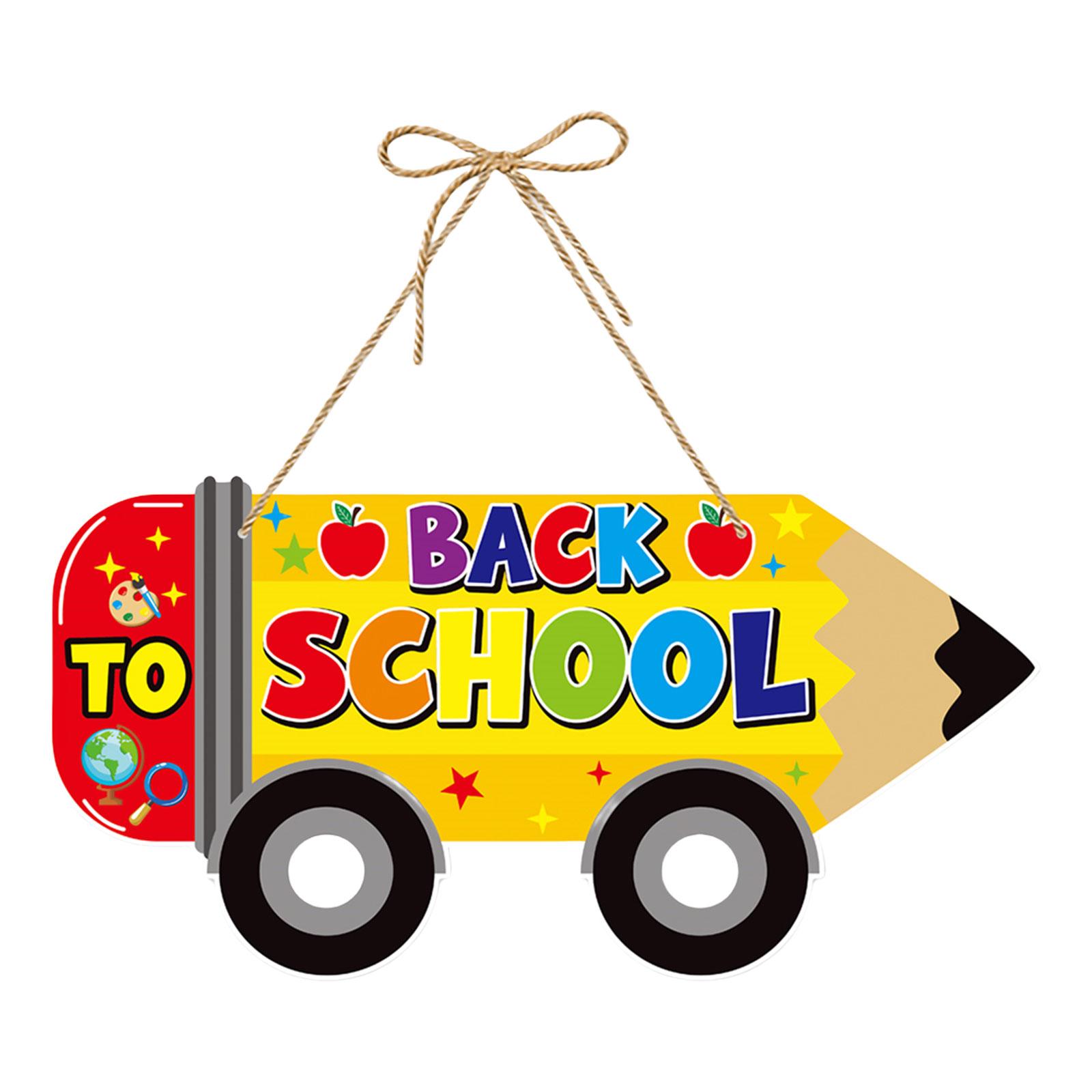 

1 шт/2 шт. бумажные украшения на дверь «Добро пожаловать обратно в школу», украшение для входа в класс, принадлежности для вечеринки в первый день A02