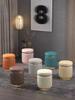 Small Stools Leather Stools Light Luxury Round Stool Makeup Stool Living Room Coffee Table bench High-end Sofas Soft Cushions