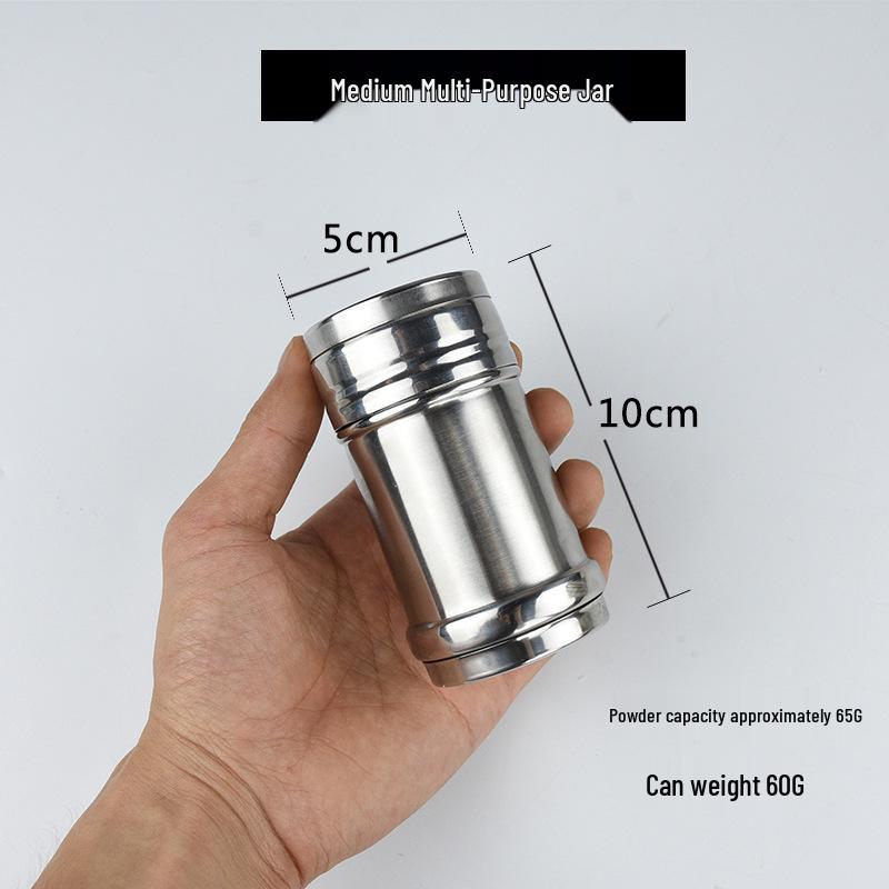 Víceúčelová sada koření: Chili prášek, kmín a pepř v sypacích a párátkových lahvičkách