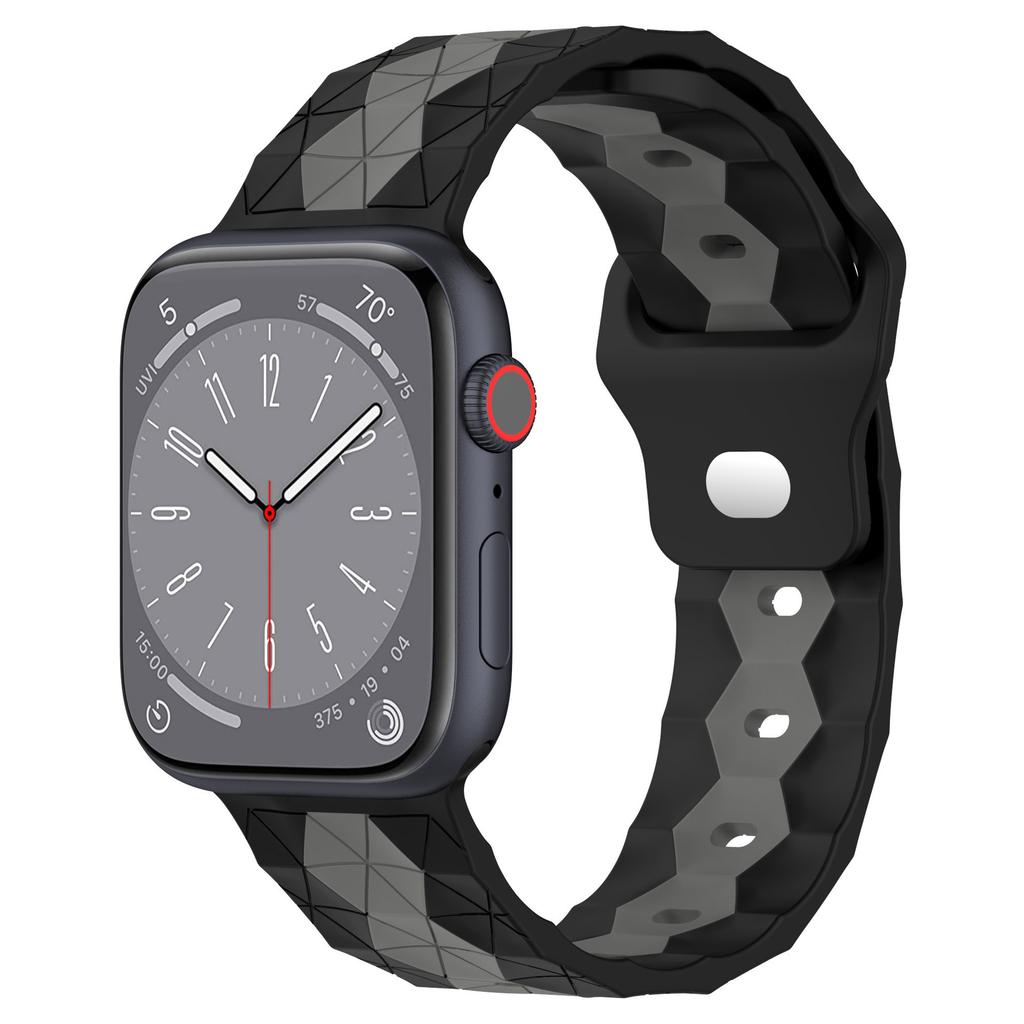 KALEBOL Football Pattern Silicone Strap for Apple Watch Series 10 Ultra 9 8 7 SE 6 5 4 3 2 1 46mm 49mm 45mm 44mm 42mm Watch Band