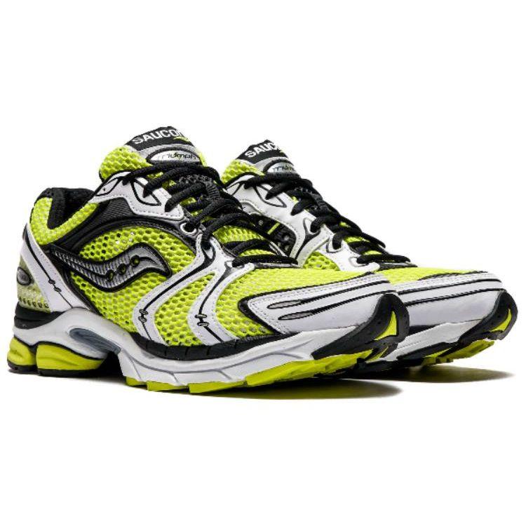 SAUCONY Baskets Unisexes ProGrid Triumph 4 Jaune Argent S70704-6