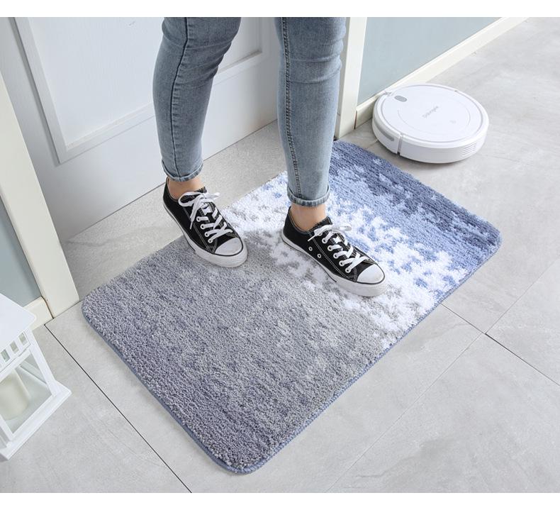 Nordic Absorbent Non-Slip Bathroom Mat for Doorway and Toilet 