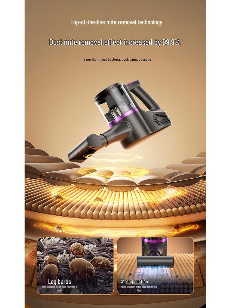 Cordless Handheld Vacuum & Mop All-in-One with Super Powerful Suction