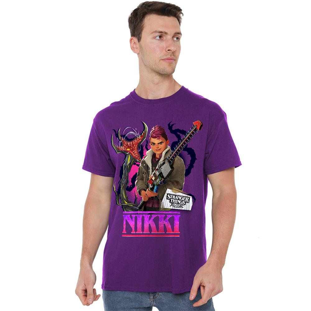 Stranger Things: Tales from ´85 Unisex Adult Nikki Baxter T-Shirt
