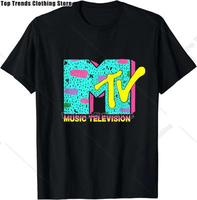 MTV Classic Logo Moster Design T- Shirts T-Shirt